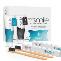 mysmileDagampNachtTandenbleekset-120ml-tandpastametborstel