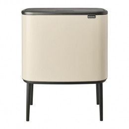 BrabantiaBoTouchBinAfvalemmer36Liter-SoftBeige