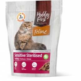 HobbyFirstFelineSensitiveSterilised800gr