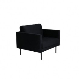 Svea-Sikafauteuil-velvet-zwart