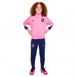 NikeAtleticoMadridStrikeTrainingspakFull-Zip2024-2025KidsRozeDonkerblauw
