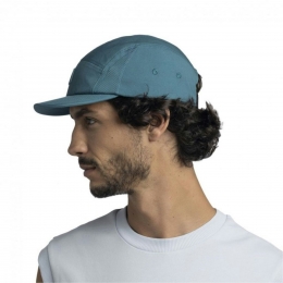 Buff5PanelGoCapSolidTealLXLUnisex