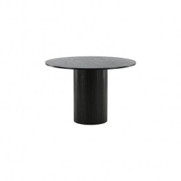 Svea-Lumarondeeettafel-110cm-zwart