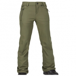 Volcom-WomensGenusStretchPant-SkibroekmaatXSolijfgroen