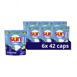 6xSunVaatwascapsulesOptimumAll-in-1Citroen42stuks
