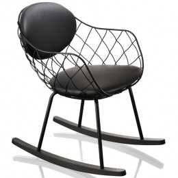 MagisPiaRockingChairschommelstoelzwart
