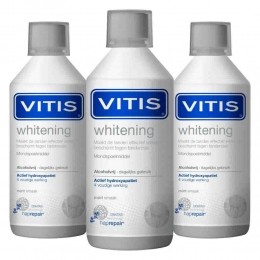 3xVitisMondwaterWhitening500ml