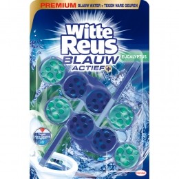 WitteReusToiletblokBlauwActiefEucalyptus2stuks