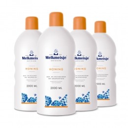 4xMelkmeisjeBadenDoucheCrmeHoning2000ml