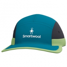 Smartwool-SmartwoolHike5PanelHat-PetmaatOneSizeturkoois