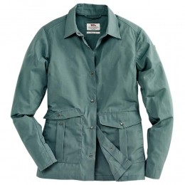 FjllrvenDamesjackGreenlandShirtJacketWblauw-groenMaatXXS