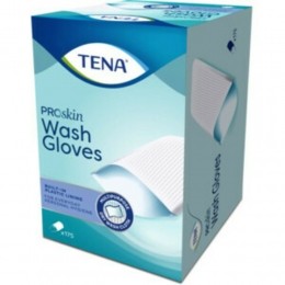 3xTENAProskinWashGlovesPlasticBinnenkant175stuks
