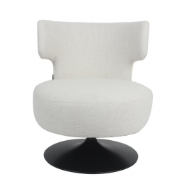 Bronx71FauteuilMetrodraaibaarlinnenoffwhite