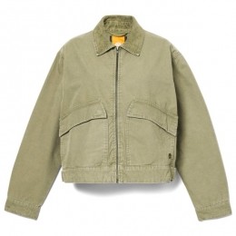 Timberland-WomensStraffordWashedCanvasJacket-VrijetijdsjackmaatLolijfgroen