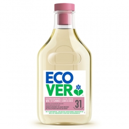 6xEcoverVloeibaarWasmiddelWolFijnWas-WaterlelieGroeneMeloen31Wasbeurten143liter