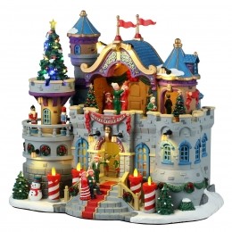 SantasCastleGala20x32x31cmKersthuisje-Lemax