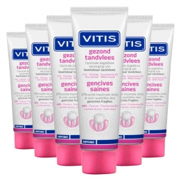 6xVitisTandpastaGezondTandvlees75ml