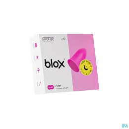 BoxSleepSchuimSmallRoze5PaarOordoppen