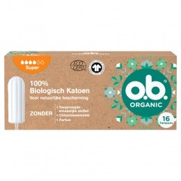 3xOBOrganicCottonSuper16stuks