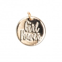 MixItUp-hangergirlpower17mm-goudkleurig