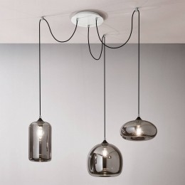 FabasLuceHanglampFionagrijs-transparant3-lampsglas