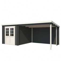 BlokhutmetoverkappingSunniva570x275CarbonGrey-Wit-Outdoorlife