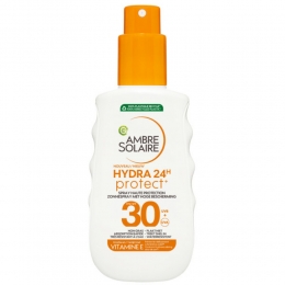 3xGarnierAmbreSolaireHydra24ProtectZonnebrandspraySPF30150ml