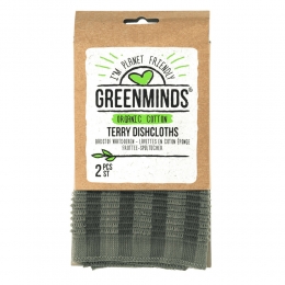 8xGreenmindsBadstofVaatdoeken35x35cm2stuks