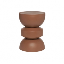 sweeek-Bijzettafelhoektafelnachtkastjemetaal32xH445cm