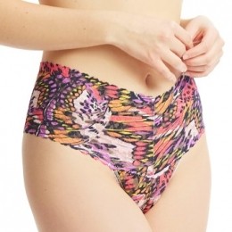 HankyPanky2stuksDailyLacePrintRetroThongActie