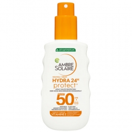 6xGarnierAmbreSolaireHydra24ProtectZonnebrandspraySPF50150ml