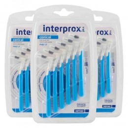3xInterproxRagersPlusConicalBlauwPHD176stuks