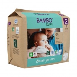2xBamboNatureLuiersMaat23-6kg30stuks