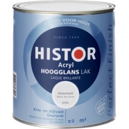 HistorHistorAcrylHoogglansLak750mlHoornwit
