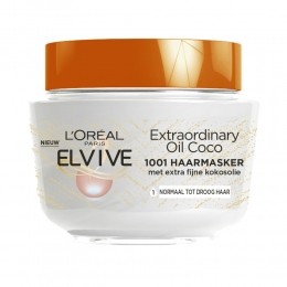 3xLOralElviveExtraordinaryOilHaarmaskerKokos300ml