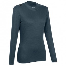 LaMunt-WomensMartineLSTee-Merino-ondergoedmaat34blauw