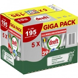 5xDreftVaatwastablettenPlatinumAllInOneOriginal39stuks