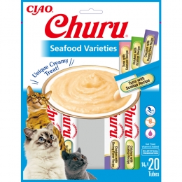 CiaoChuruKatVisSchaaldieren20stuks280gr