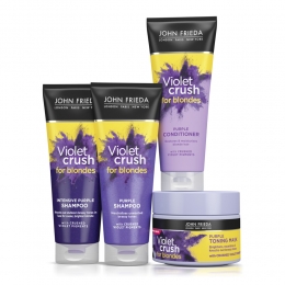 JohnFriedaVioletCrush-Shampoo1x250mlConditioner1x250mlShampooIntense1x250mlHaarmasker1x250ml-Pakket