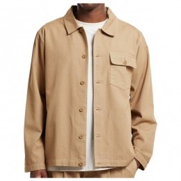 DEDICATED-JacketKangosCanvas-OverhemdmaatXLbeige