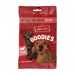 12xChewiesGoodiesHondensnacksMiniRund125gr