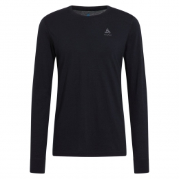 OdloMensBLTopCrewNeckLSMerino200