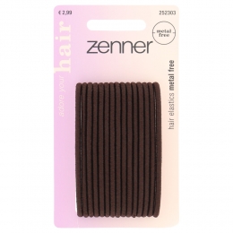 ZennerElastiekenMetalFreeBruin15stuks