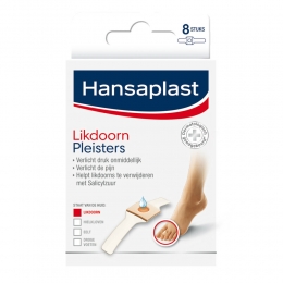 2xHansaplastLikdoornpleisters8stuks