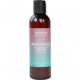 BenecosNaturalBasicsWasgelGezichtOrganicAloeVeraJuice200ml