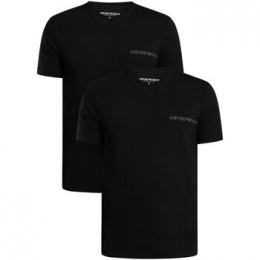 PyjamasnachthemdenEmporioArmani2-packloungekatoenenV-halsT-shirt