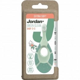 3xJordanTandenborstelGreenCleanStep1Baby0-2jaar