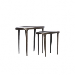 LightlivingBijzettafelS255x255x4470x33x53cmARICAdonkerbruin