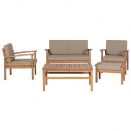 Beliani-MANILA-Loungesetvoor4-Lichtehoutkleur-FSCacaciahout
