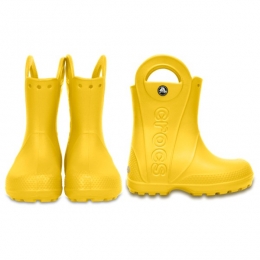 Crocs-HandleItRainBootKids-RubberlaarzenmaatC7geel